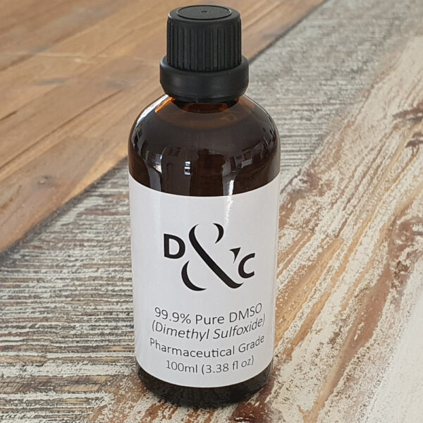 99.9% Pure Concentrated DMSO - Pharmaceutical Grade (100ml)