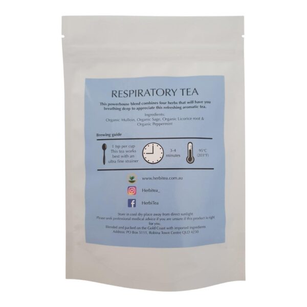 HerbiTea Respiratory Tea Rear 50g low-res