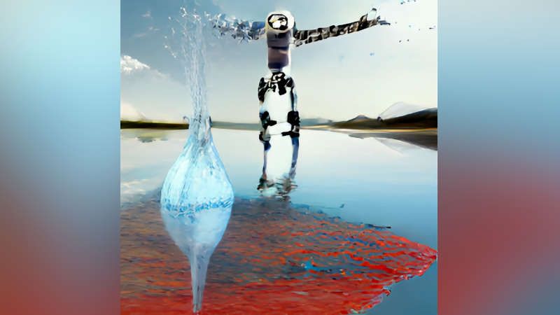 toxins in the water - Robot