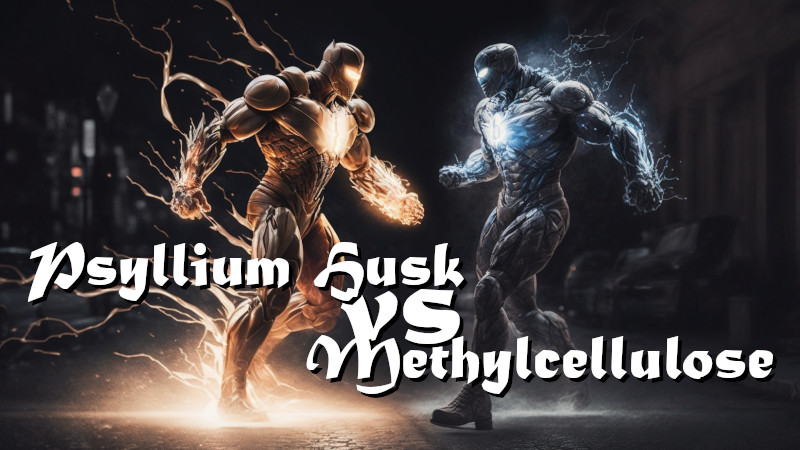methylcellulose vs psyllium husk