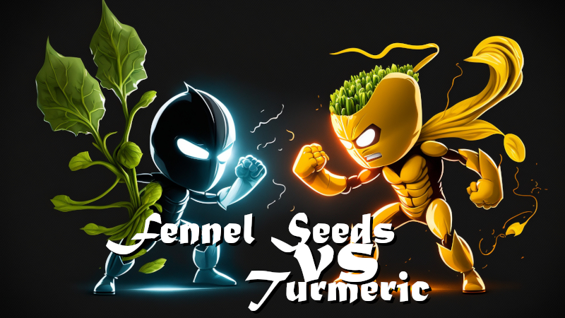 Fennel Seed vs Turmeric Benefits