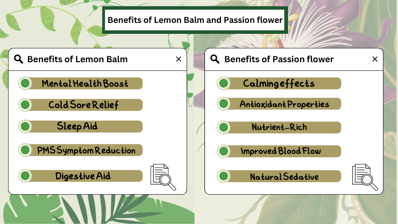 benefits-of-passionflower-and-lemon-balm passion flower vs lemon balm