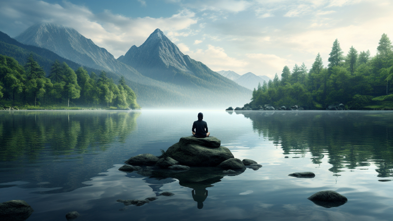 benefits of mindfulness meditation - calmness