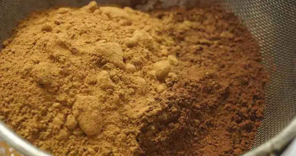 non dairy chocolate recipe - cocoa and carob powder